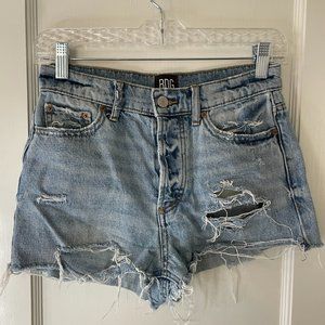 Urban Outfitters BDG Denim Distressed Shorts